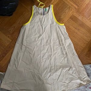 United Colors of Benetton beige swing dress S